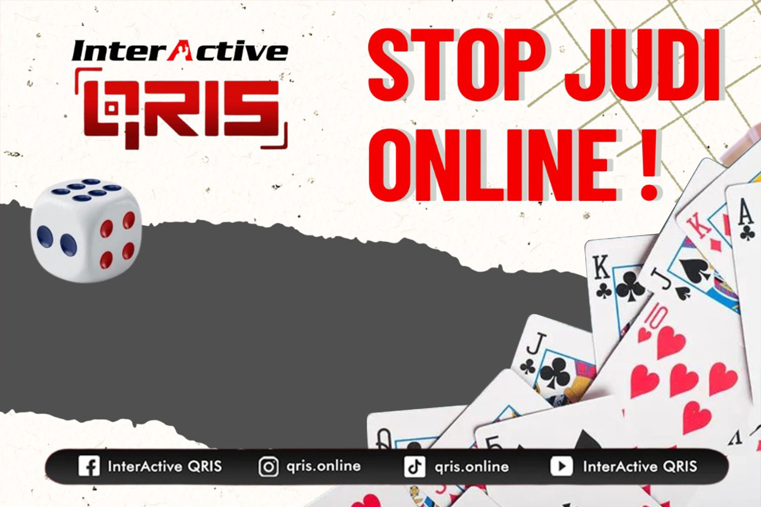 Stop Judi Online, QRIS, Daftar QRIS